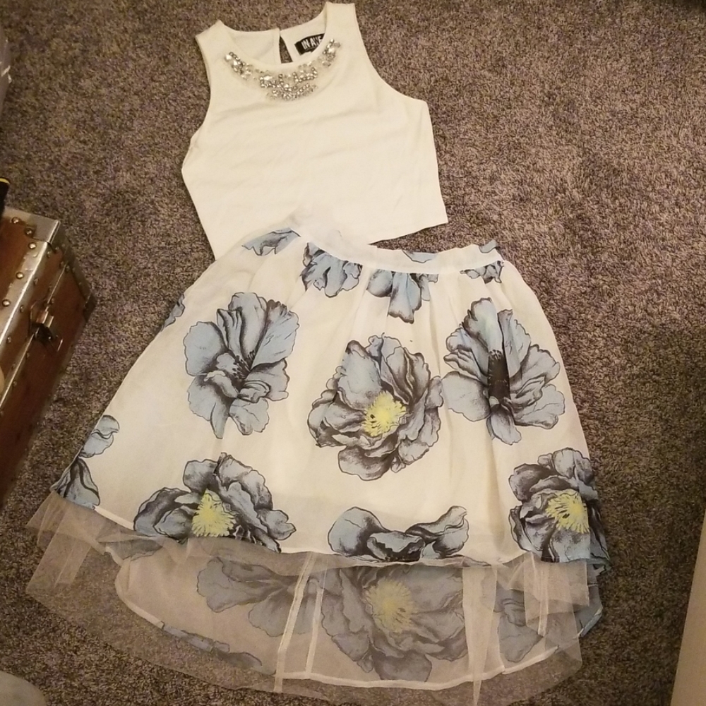 Gorgeous Brand New With Tags Two Piece Dress